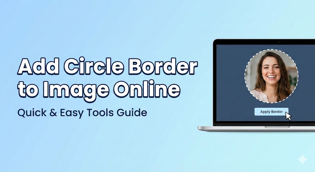 Add circle border to image online