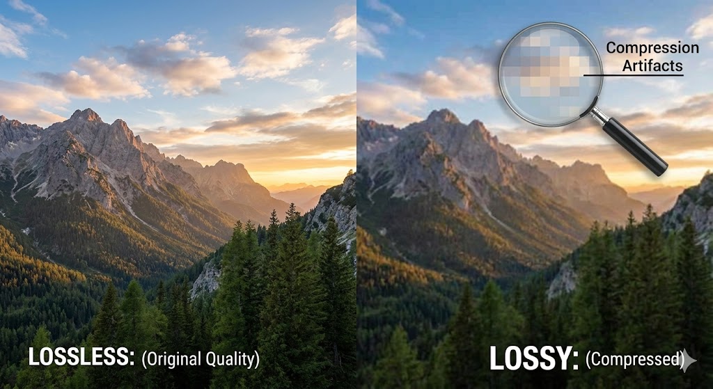 Lossy vs Lossless Image Compression